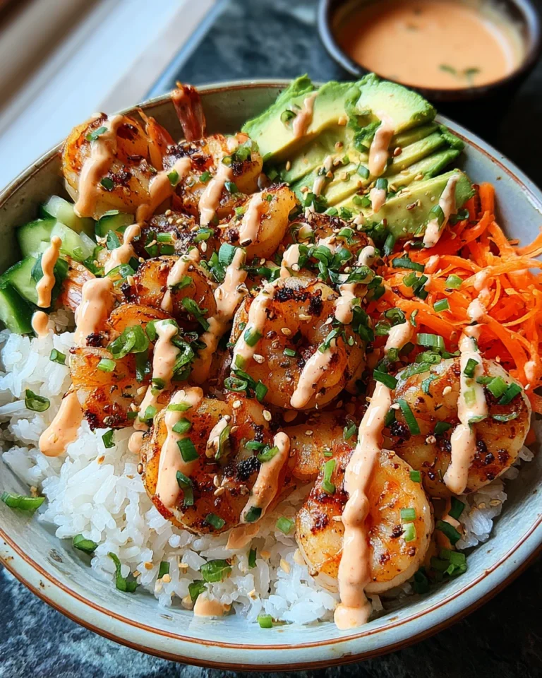 Shrimp Rice Bowls with Spicy Mayo