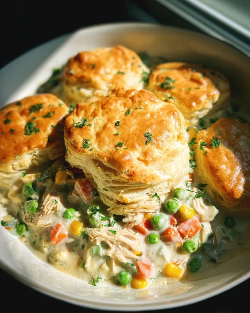Slow Cooker Chicken Pot Pie