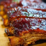 Smoked Pork Ribs in the Smoker 24 Smoked Pork Ribs in the Smoker