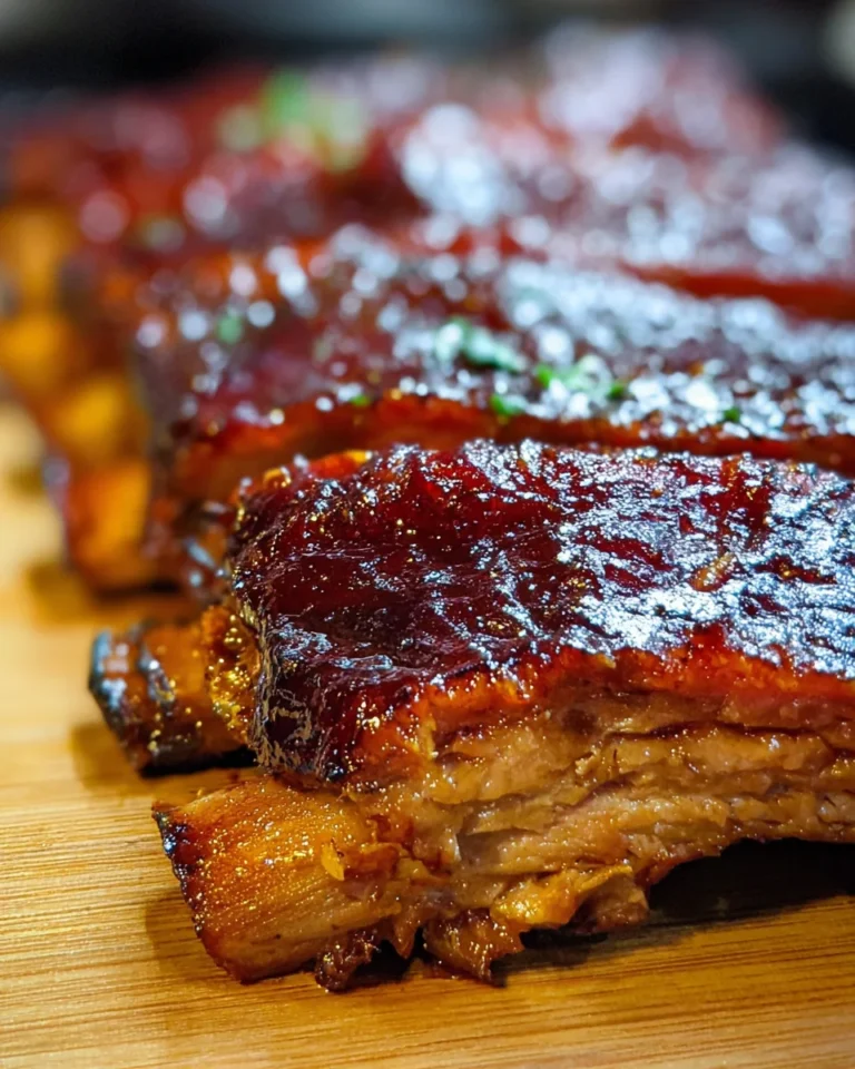 Smoked Pork Ribs in the Smoker