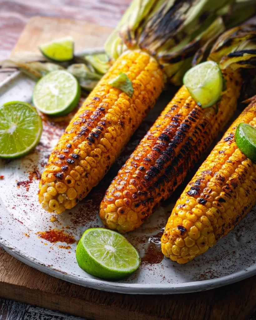 Smoky Barbecued Corn