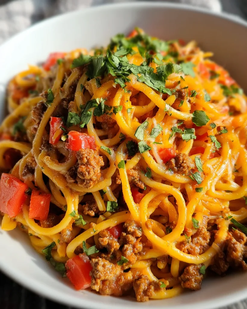 Taco Spaghetti
