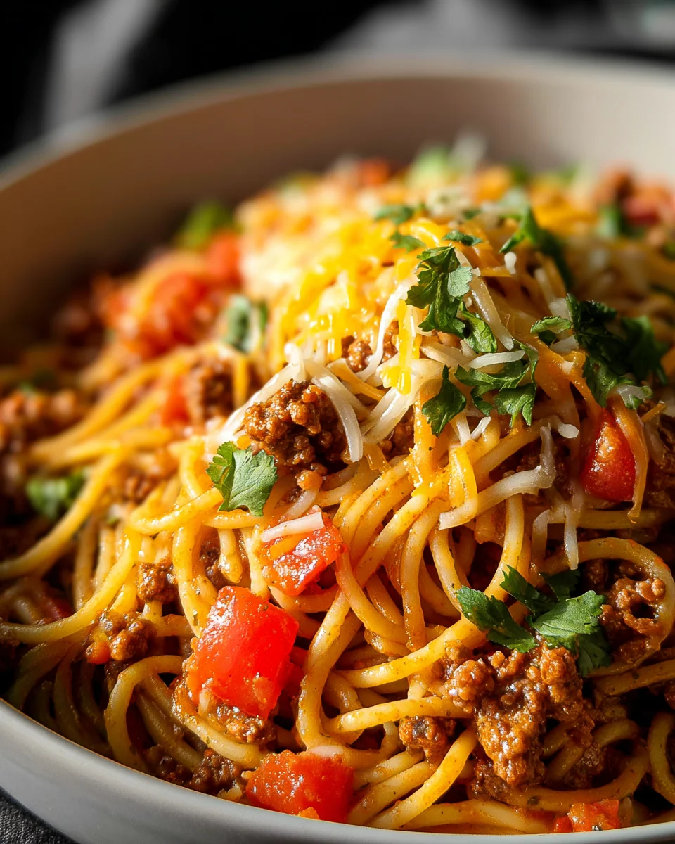Taco Spaghetti 18 Taco