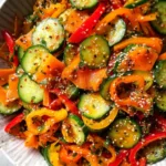 Viral Cucumber Pepper Salad 18 Viral Cucumber Pepper Salad