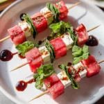 Watermelon-Feta Skewers 15 Watermelon-Feta Skewers
