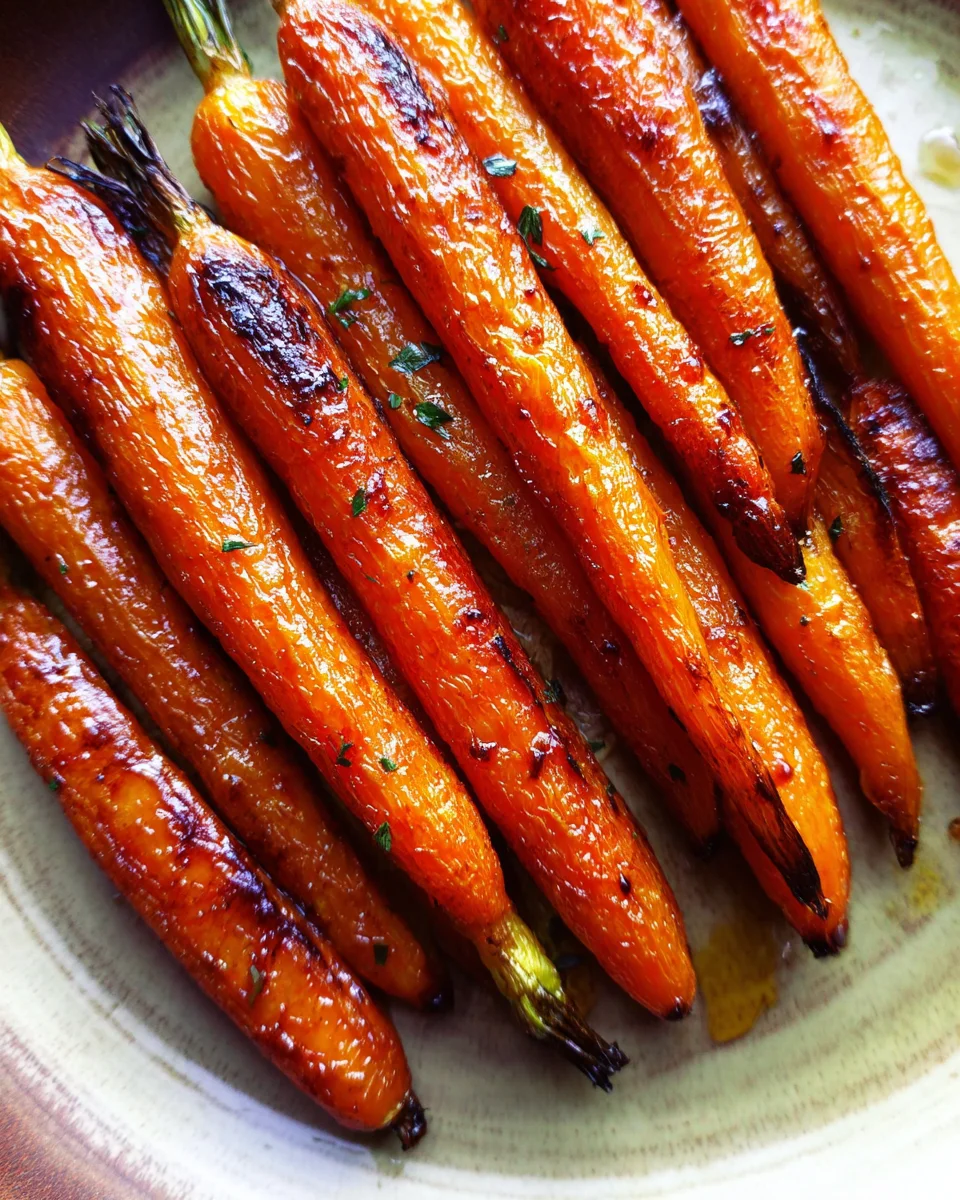 Whole Roasted Carrots 13 Whole