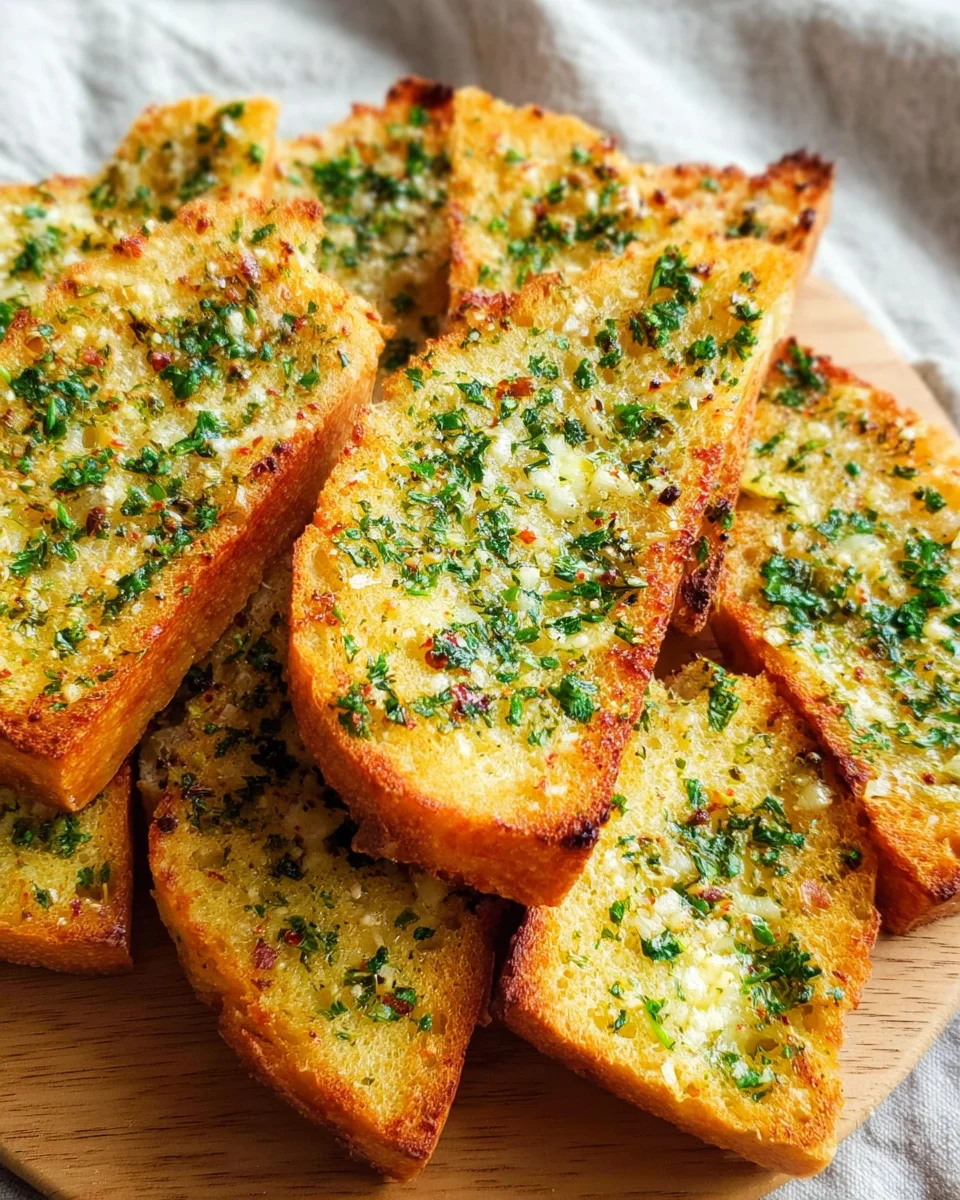 10-Minute Air Fryer Garlic Bread