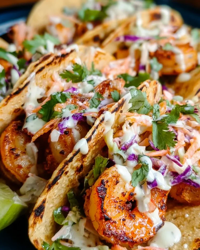 15 Minute Easy Shrimp Tacos Recipe