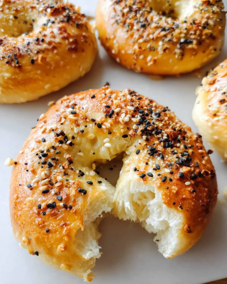 3 Ingredient Air Fryer Bagels
