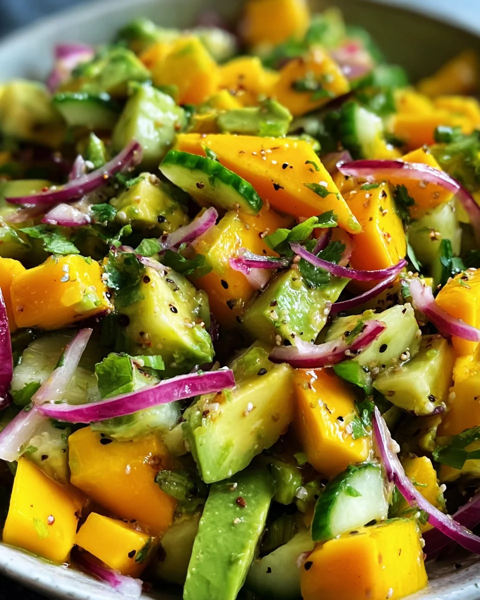 Avocado Mango Salad