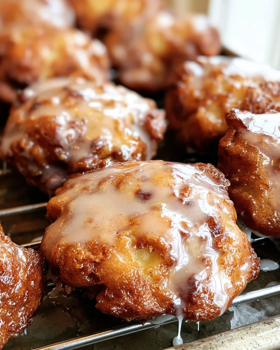 Baked Apple Fritters 21 Baked
