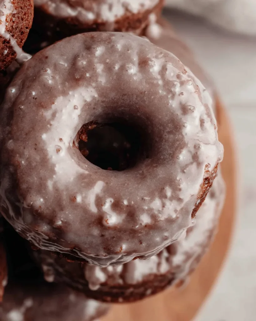 Baked Chocolate Cake Doughnuts
