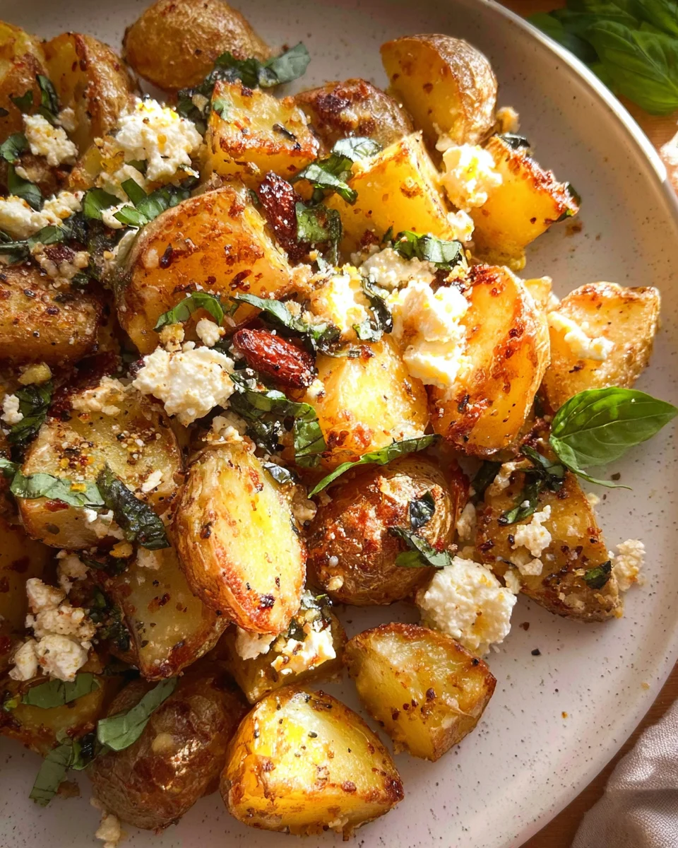 Baked Feta Potatoes 22 Baked