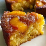 Brown Sugar Peach Cake
