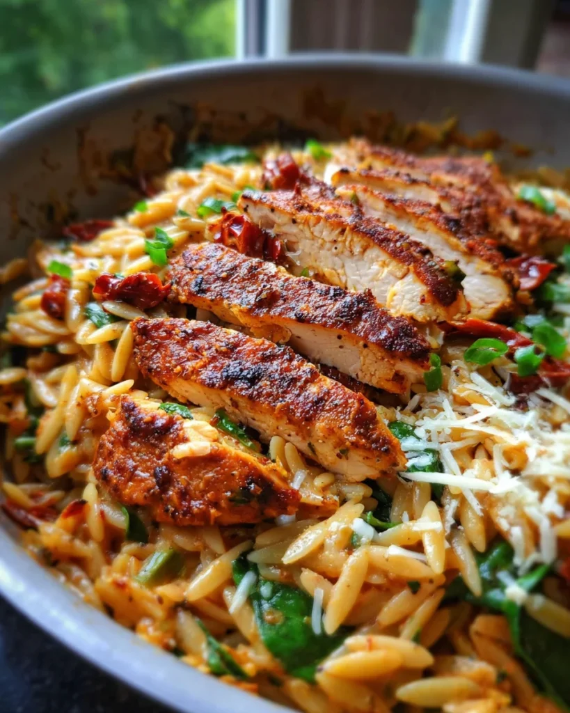 Cajun Chicken Orzo
