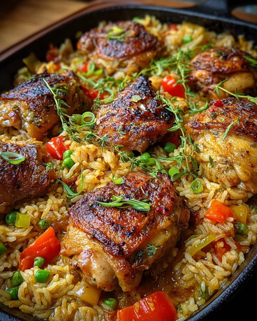 Caribbean Chicken and Rice
