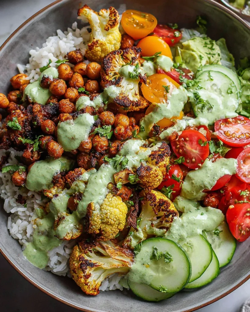 Cauliflower Shawarma Bowls