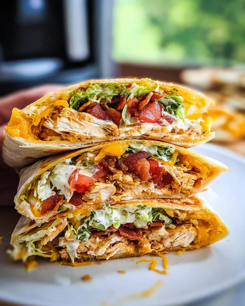 Chicken Bacon Ranch Crunchwrap