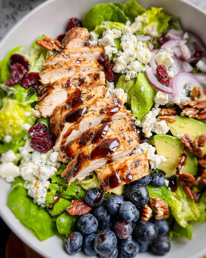 Chicken Blueberry Feta Salad