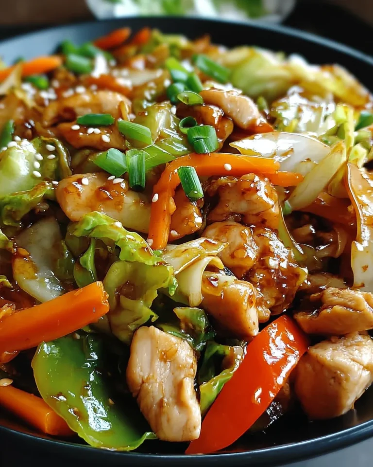 Chicken Cabbage Stir-Fry Recipe
