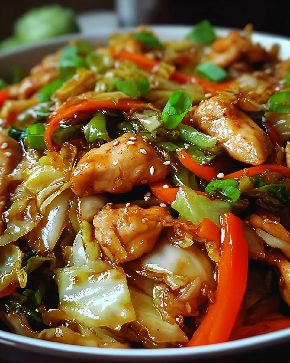 Chicken Cabbage Stir-Fry Recipe 27 Chicken