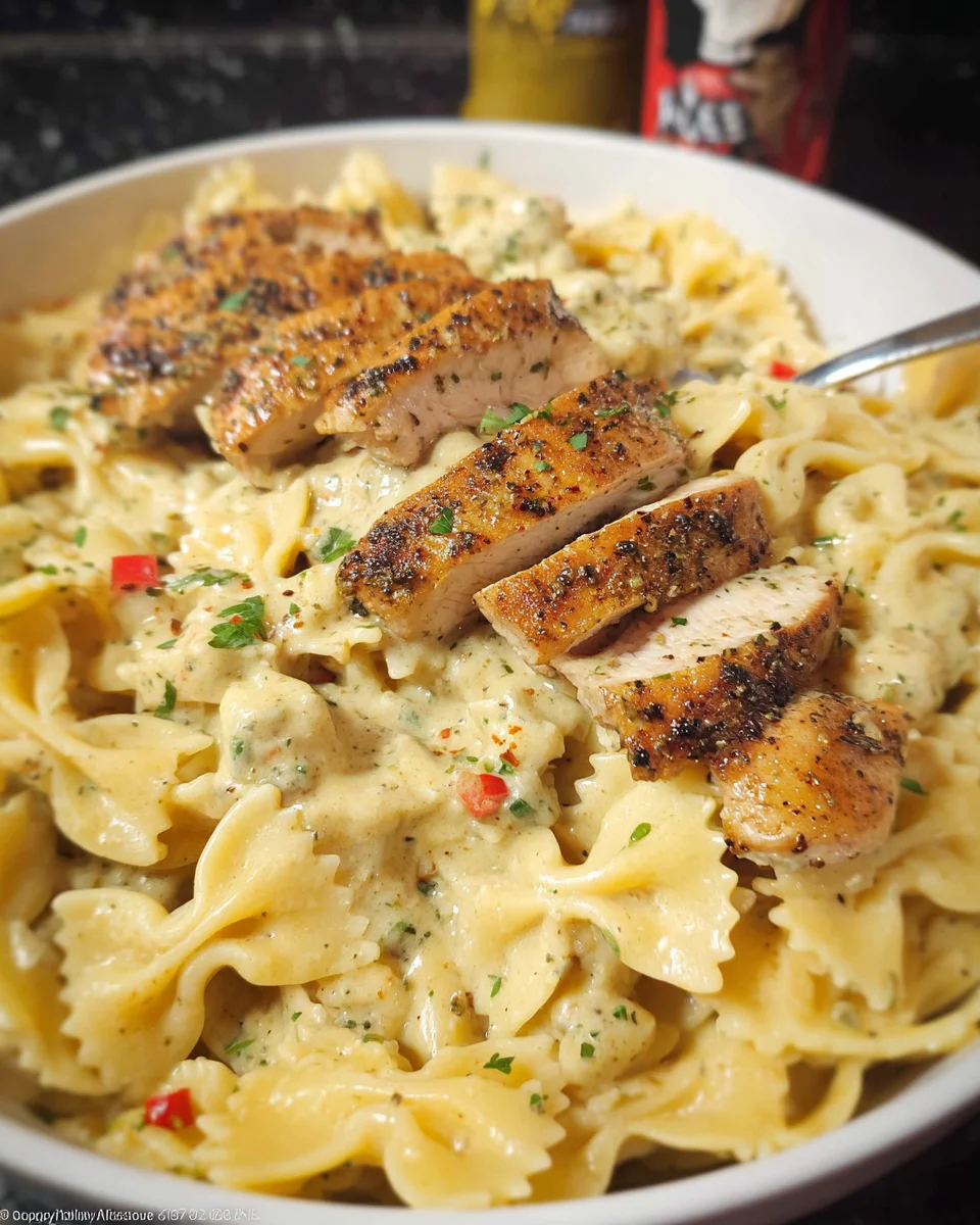 Chicken Garlic Parmesan Pasta