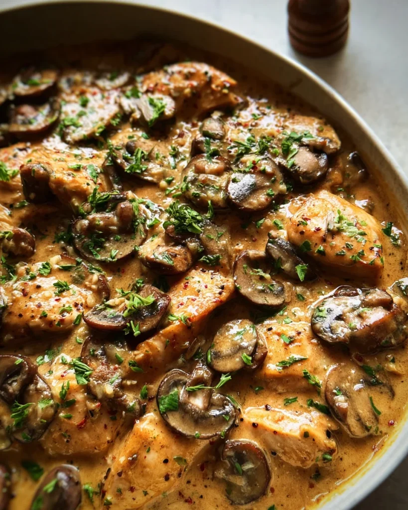 Chicken Stroganoff