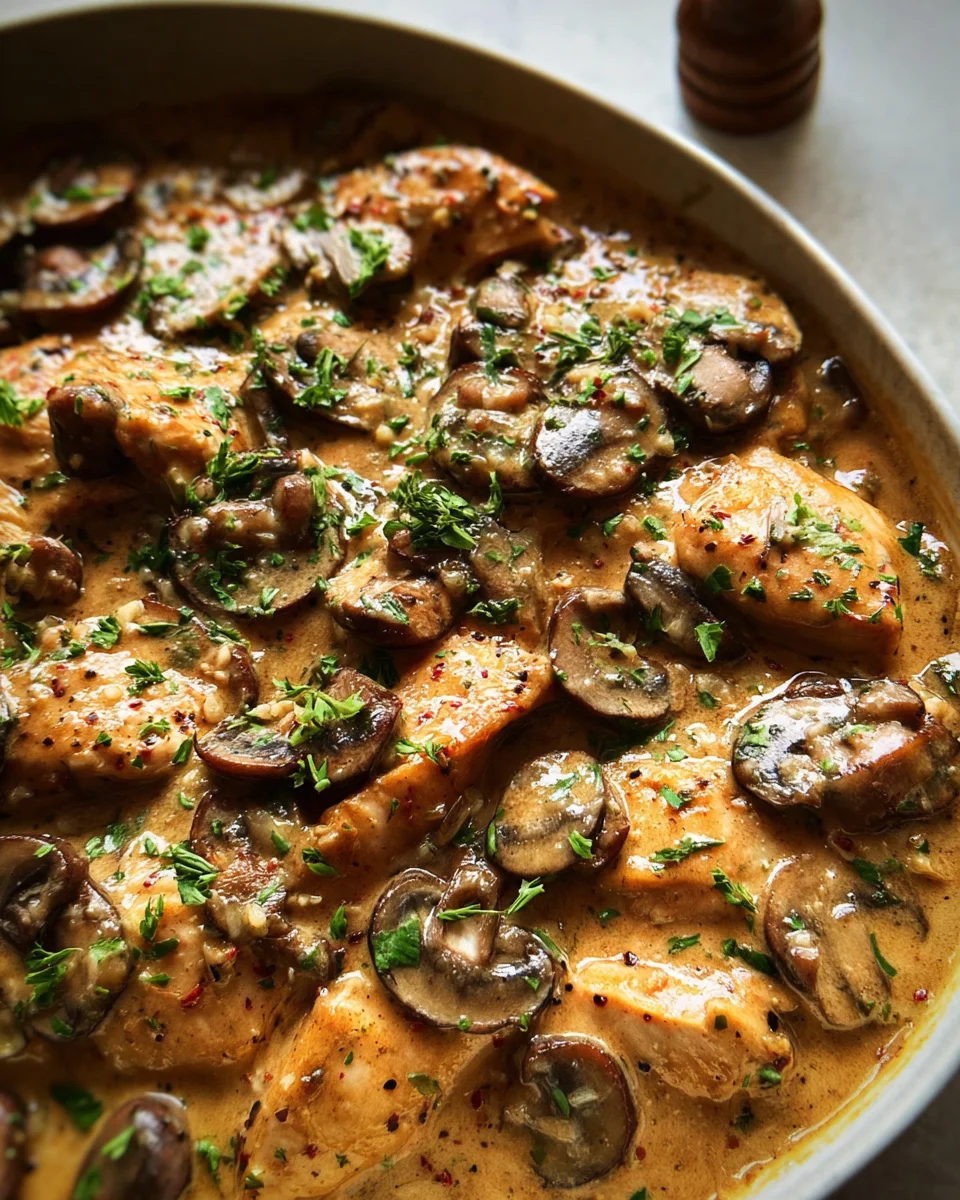 Chicken Stroganoff