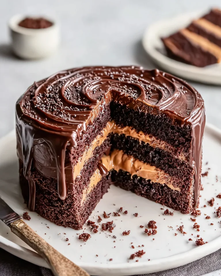 Chocolate Dulce de Leche Cake