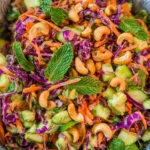 Chopped Asian Salad (Miso Dressing)