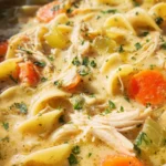 Creamy Chicken Noodle Soup Recipe