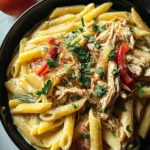 Crock Pot Creamy Cajun Chicken Pasta