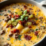 Easy Cheeseburger Soup