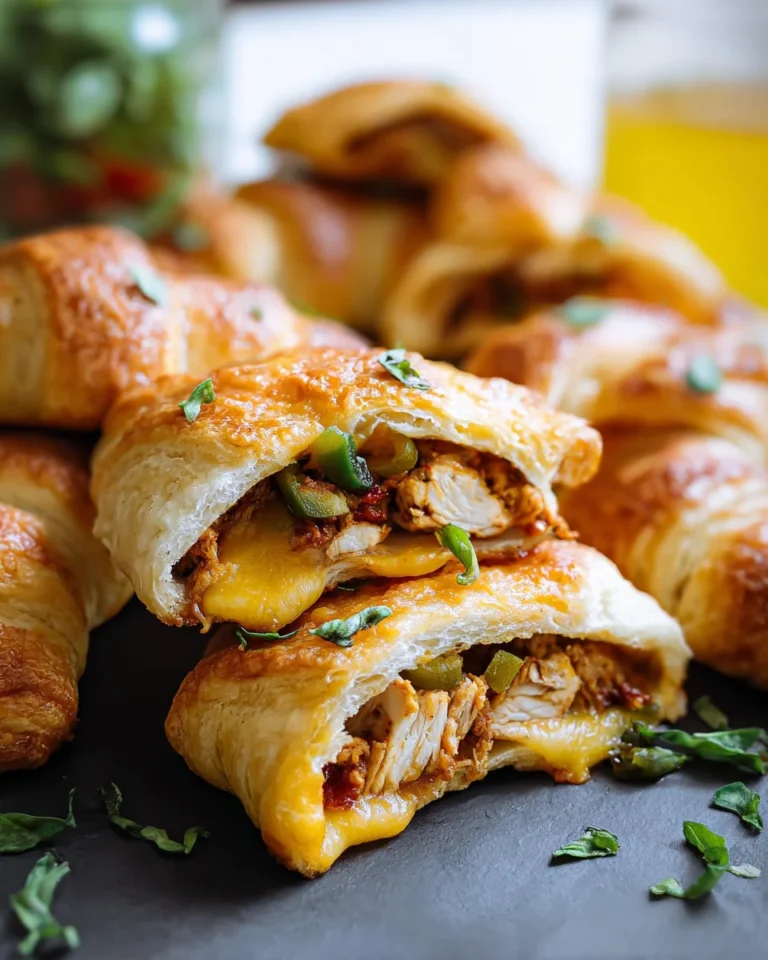 Easy Cheesy Chicken-Filled Crescents