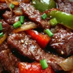 Easy Chinese Pepper Steak Recipe