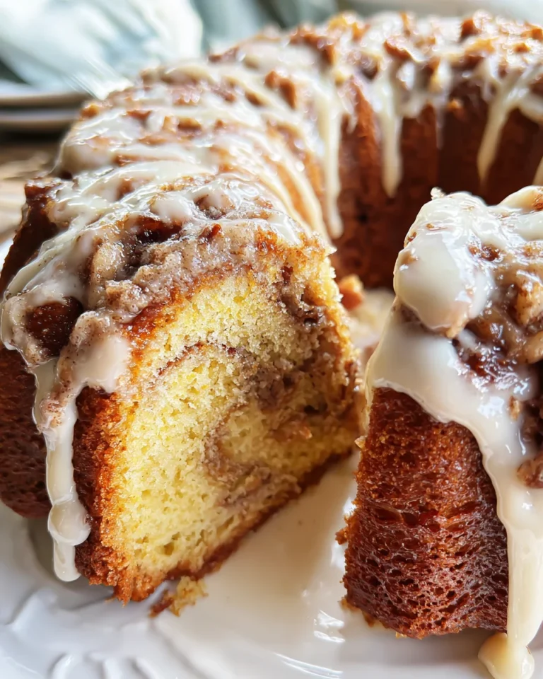 Easy Cinnamon Roll Bundt Cake