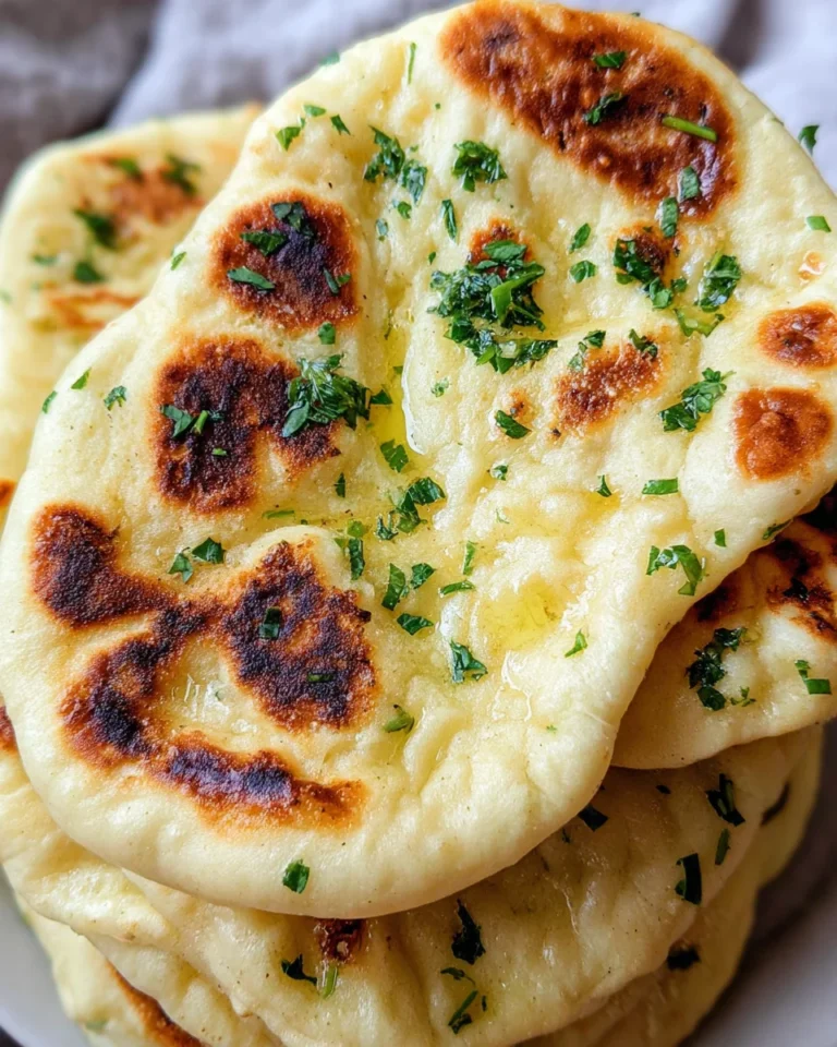 Easy Vegan Naan