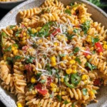 Esquites-Inspired Pasta Salad (Mexican Street Corn-Inspired)