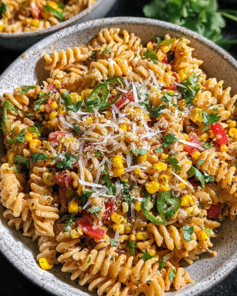 Esquites-Inspired Pasta Salad (Mexican Street Corn-Inspired)