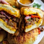Fluffy Pan Bread With Beef