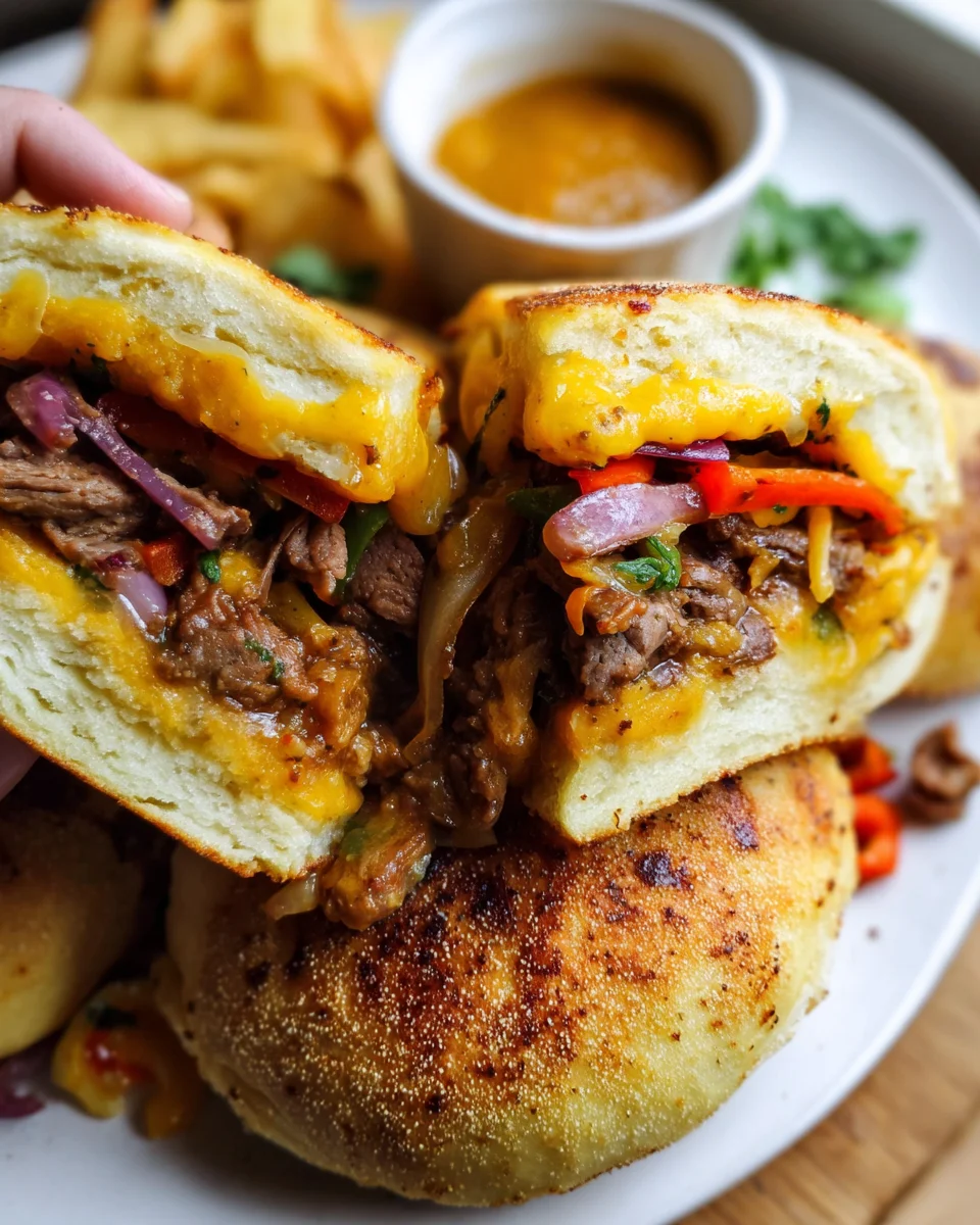Fluffy Pan Bread With Beef