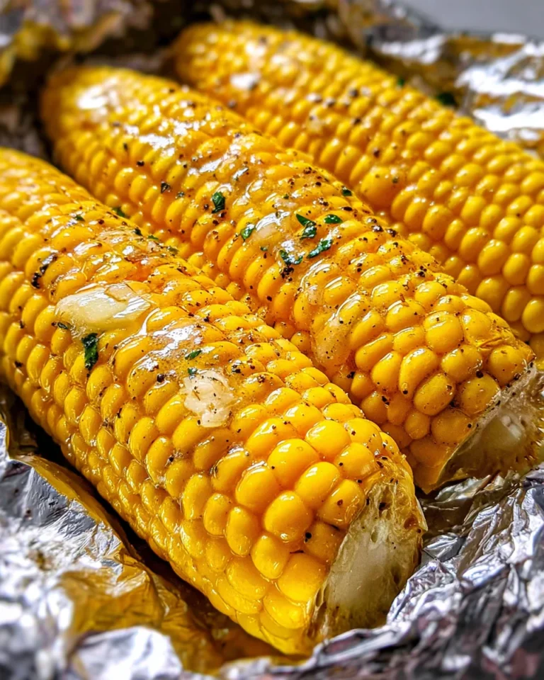 Grilled Corn on the Cob in Foil