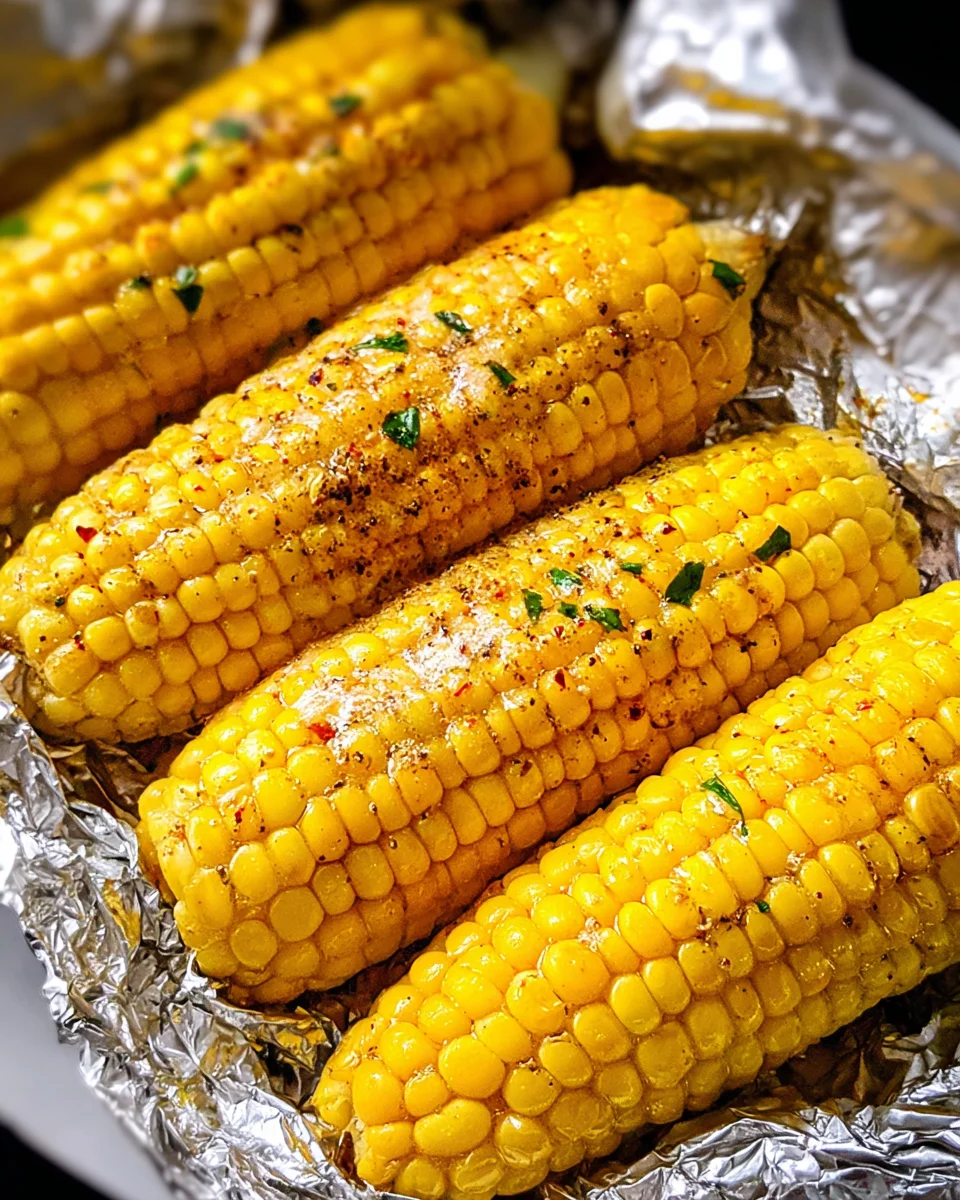Grilled Corn on the Cob in Foil 16 Grilled