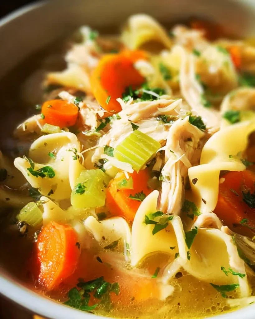 Homemade Chicken Noodle Soup