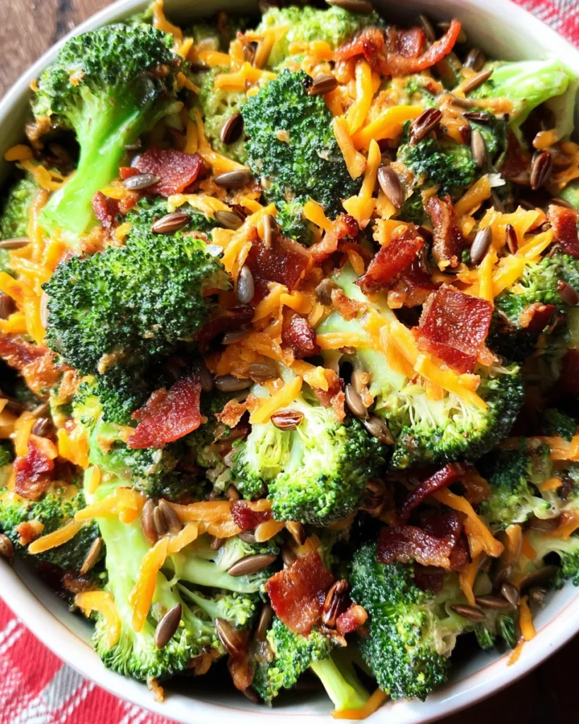 Keto Broccoli Salad Recipe