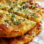 Keto Garlic Flatbread