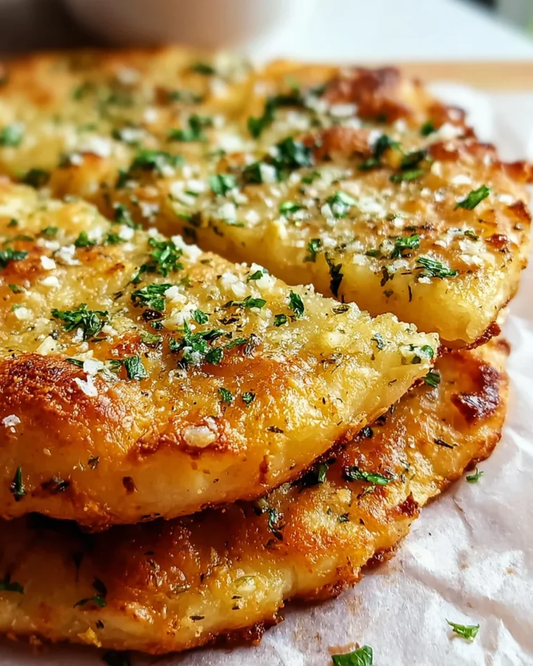 Keto Garlic Flatbread