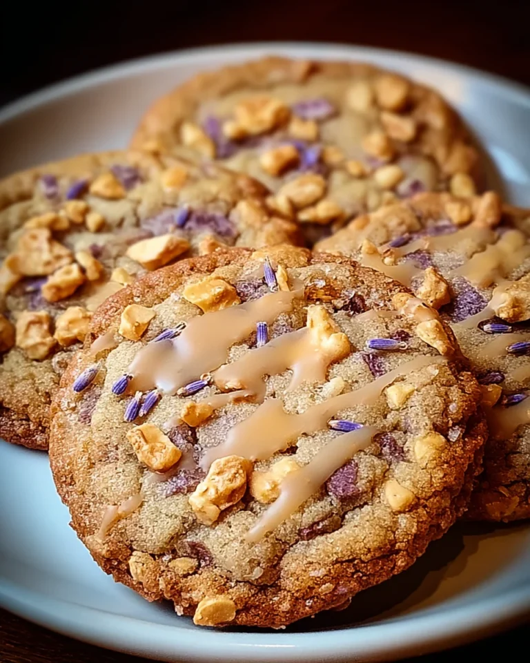 Lavender Honey Crunch Cookies