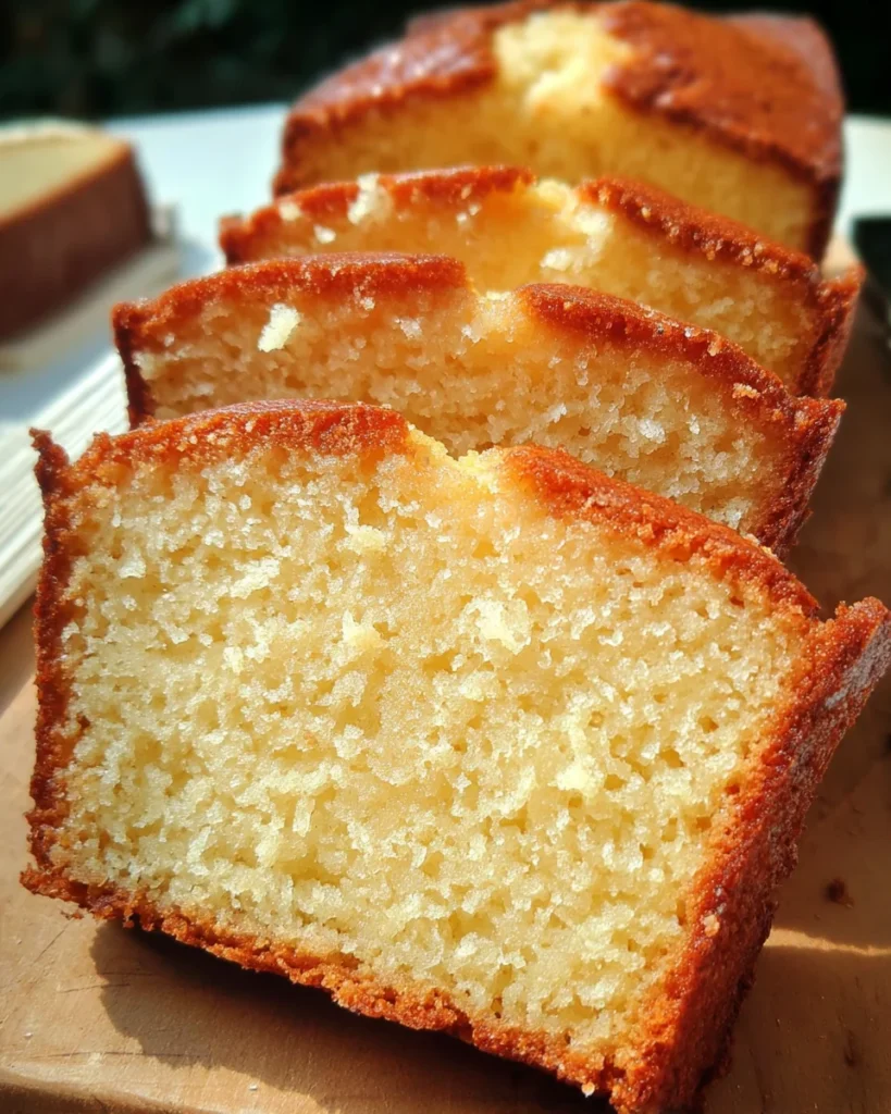Moist Vanilla Pound