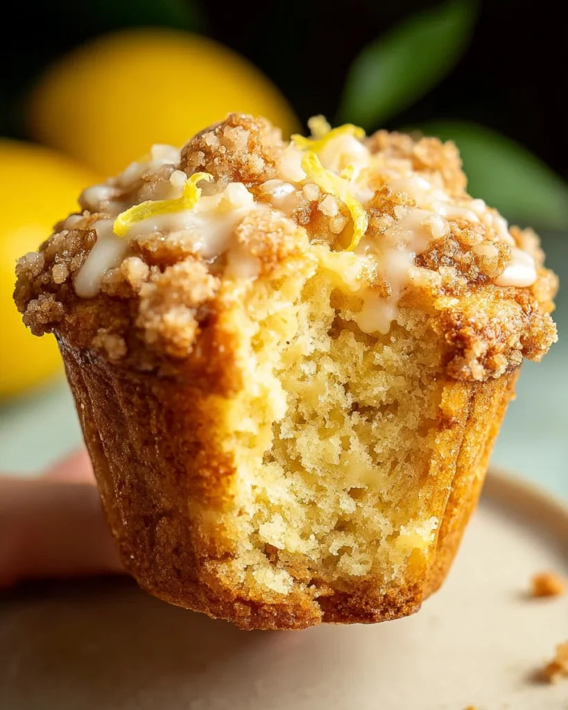 Moist Vegan Lemon Muffins